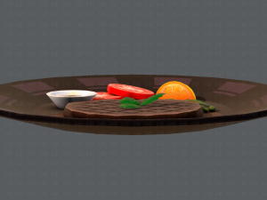 steak01 Modelo 3D