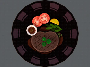 steak01 3D Model
