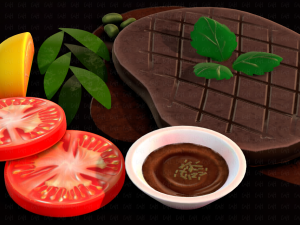 steak01 Modelo 3D
