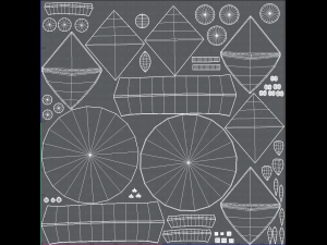 naan bread 01 Modelo 3D