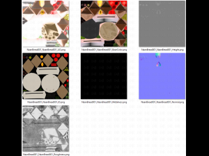 naan bread 01 Modelo 3D