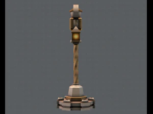 lamp post v01 3D Model