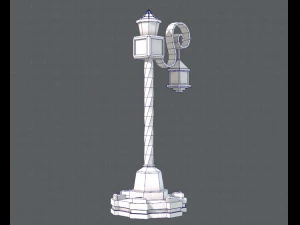 lamp post v01 3D Model