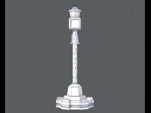lamp post v01 3D Model