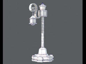 lamp post v01 3D Model