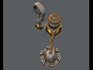 lamp post v01 3D Model