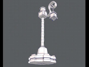 lamp post v01 3D Model