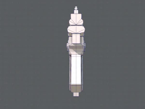 GunCartoon 03 3D Model
