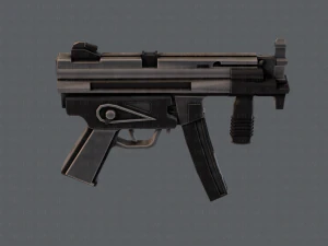GunCartoon 03 3D Model