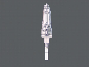 GunCartoon 03 3D Model