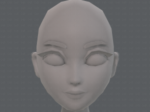 base mesh woman 17 Model 3D