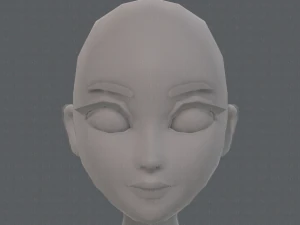 base mesh woman 17 3D Model