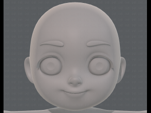 cartoon child v03 Modelo 3D