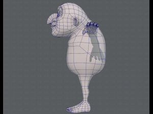 base mesh old man character v06 3Dモデル