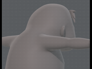 base mesh old man character v06 3Dモデル
