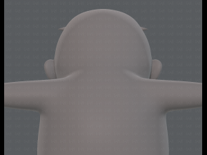 base mesh old man character v06 3Dモデル