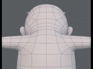 base mesh old man character v06 3Dモデル