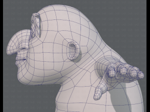 base mesh old man character v06 3Dモデル