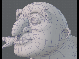 base mesh old man character v06 3Dモデル