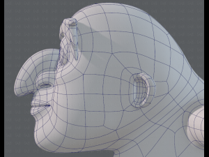 base mesh old man character v06 3Dモデル