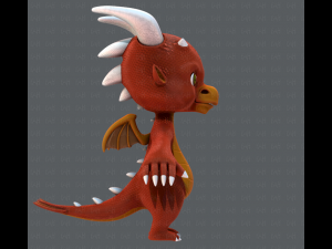 dragon v01 3D Model