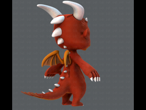 dragon v01 3D Model