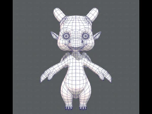 dragon v01 3D Model