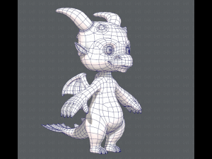 dragon v01 3D Model