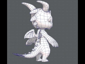 dragon v01 3D Model