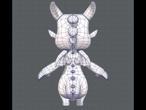 dragon v01 3D Model