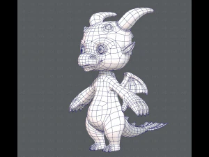 dragon v01 3D Model