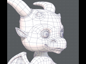 dragon v01 3D Model