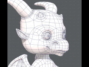 dragon v01 3D Model