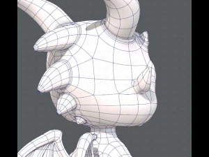 dragon v01 3D Model