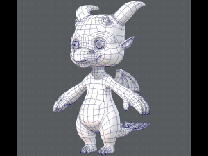dragon v01 3D Model