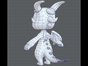 dragon v01 3D Model