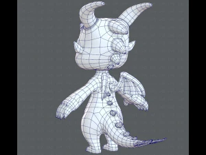dragon v01 3D Model