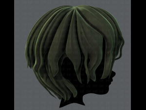 3d hair style for boy v57 3D Модель