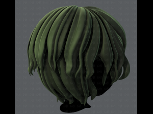 3d hair style for boy v57 3D Модель