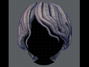 3d hair style for boy v57 3D Модель