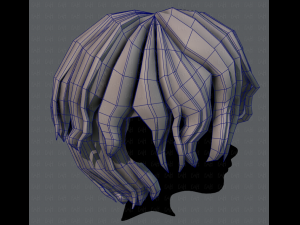 3d hair style for boy v57 3D Модель