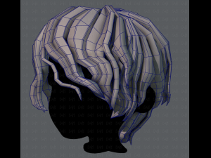 3d hair style for boy v57 3D Модель