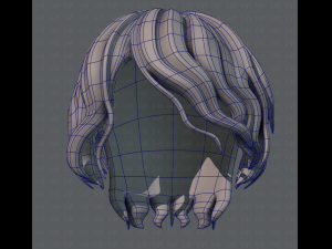 3d hair style for boy v57 3D Модель