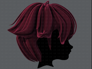 3d hair style for boy v58 Model 3D