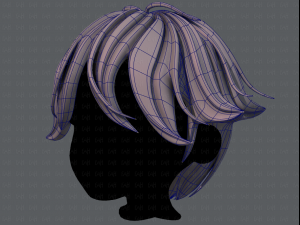 3d hair style for boy v58 Model 3D
