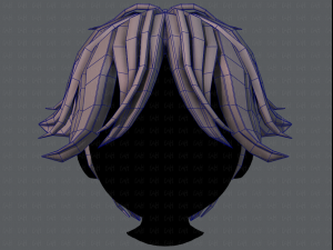 3d hair style for boy v58 Model 3D