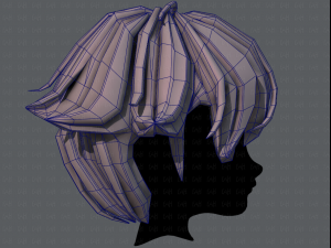 3d hair style for boy v58 Model 3D