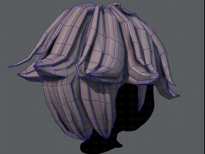 3d hair style for boy v58 Model 3D