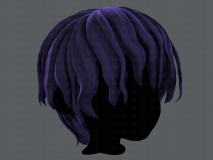 3d hair style for boy v60 3D Model