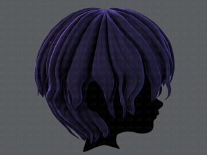 3d hair style for boy v60 3D Model